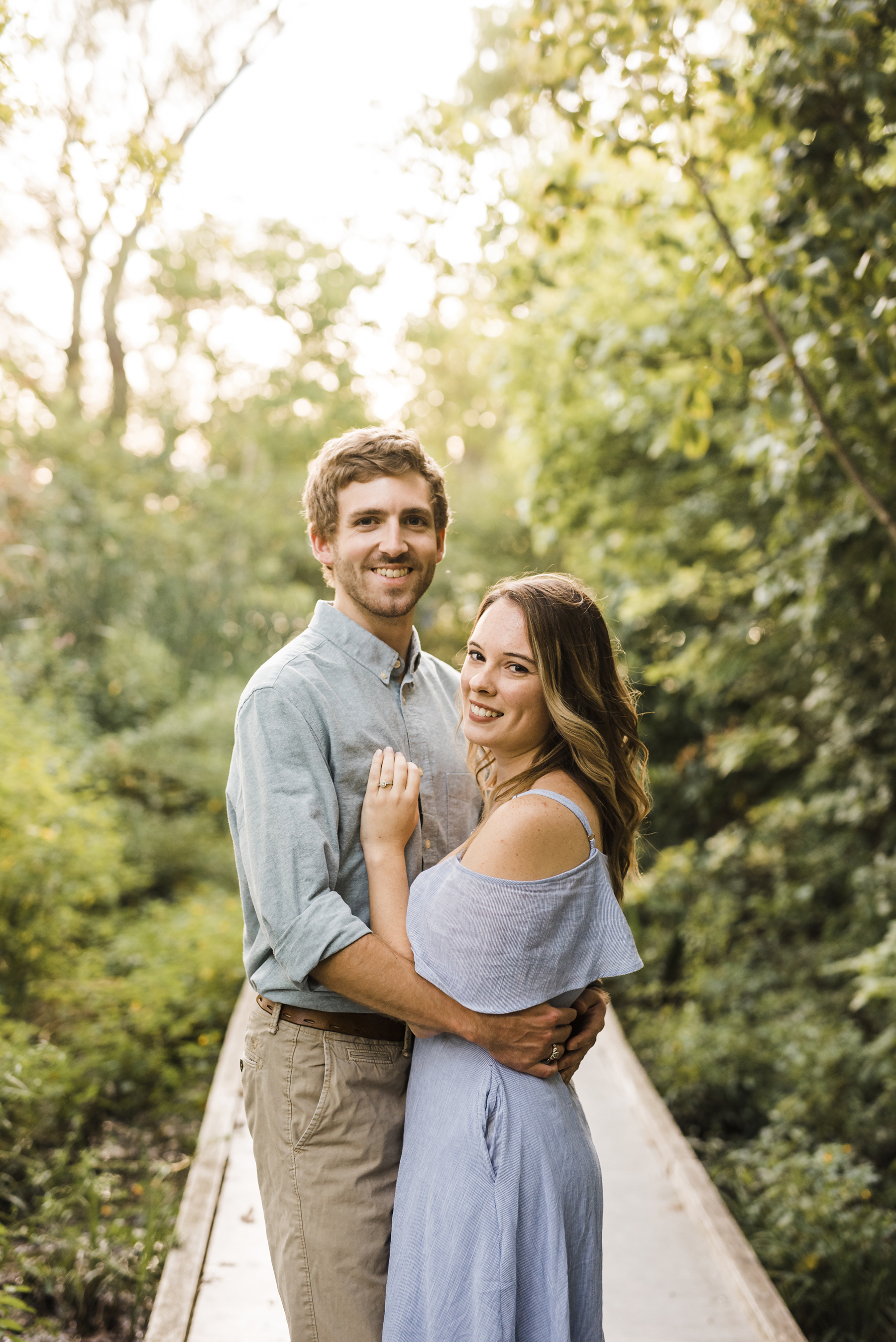 Sage and John’s Engagement Session in Northport, NY