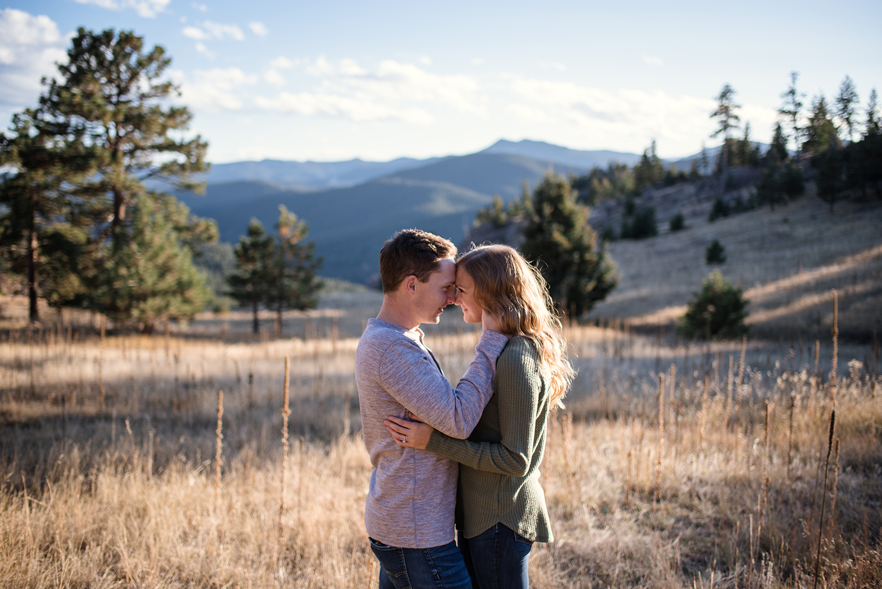 Serene Mountainside Engagement Session in Denver Molly Margaret Photography05
