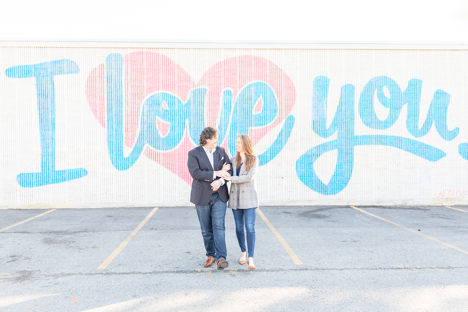 Eclectic Engagement Session with Dallas Murals