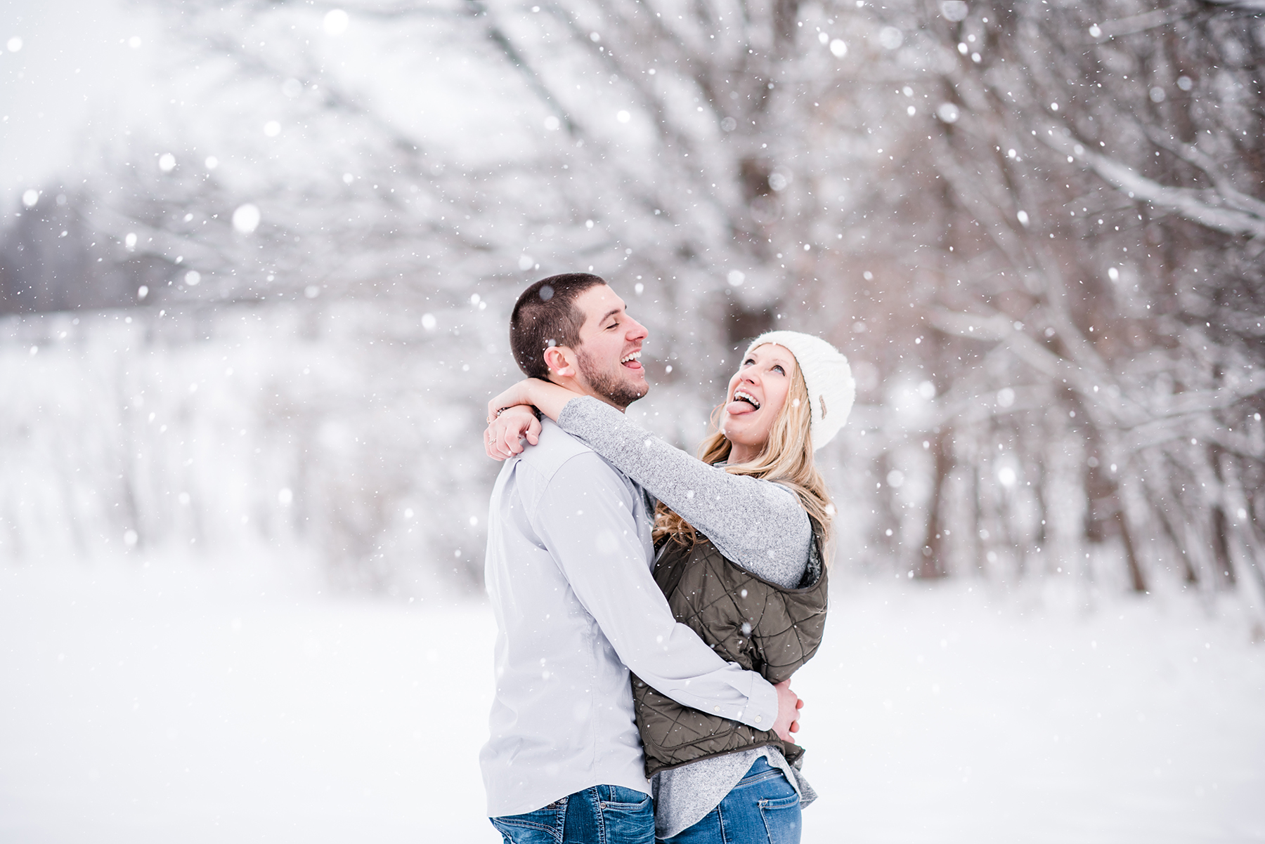 Snowy Wisconsin Engagement Session Ruxin John Photography02
