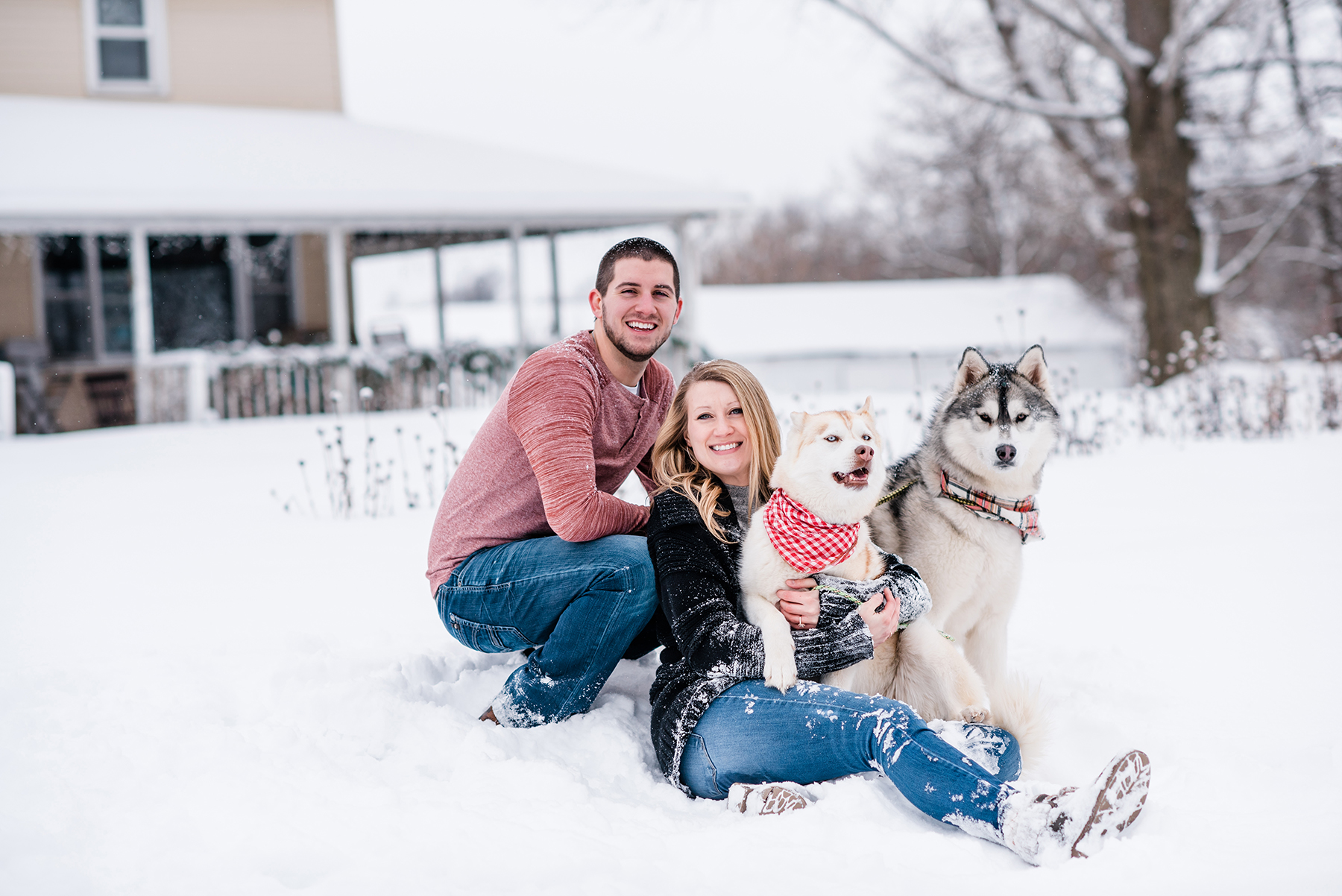 Snowy Wisconsin Engagement Session Ruxin John Photography06