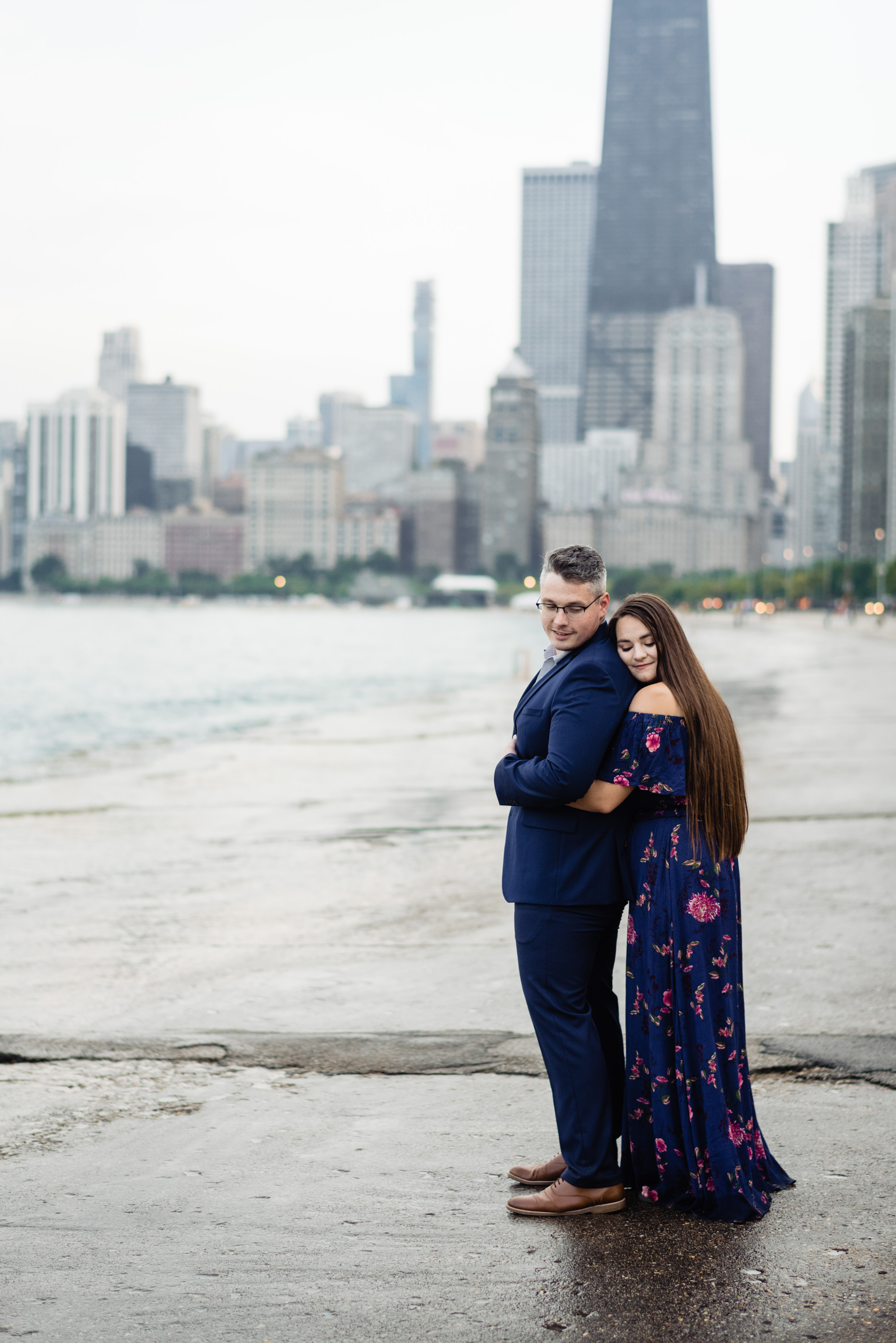 Urban Engagement Session in Chicago Jennifer Lourie Photography06