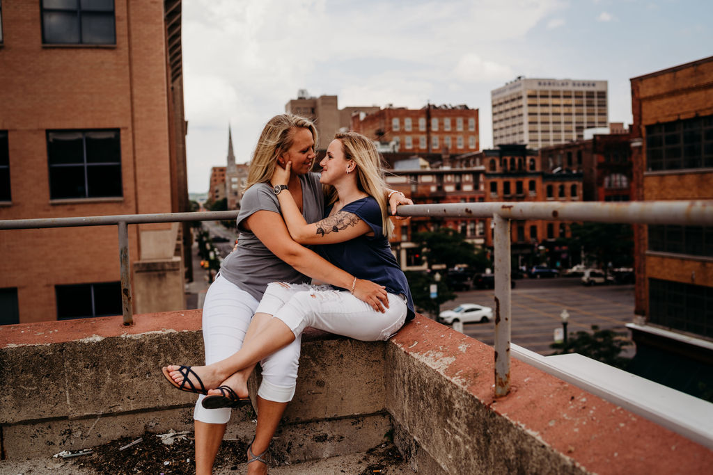 Urban Downtown Syracuse Engagement Session