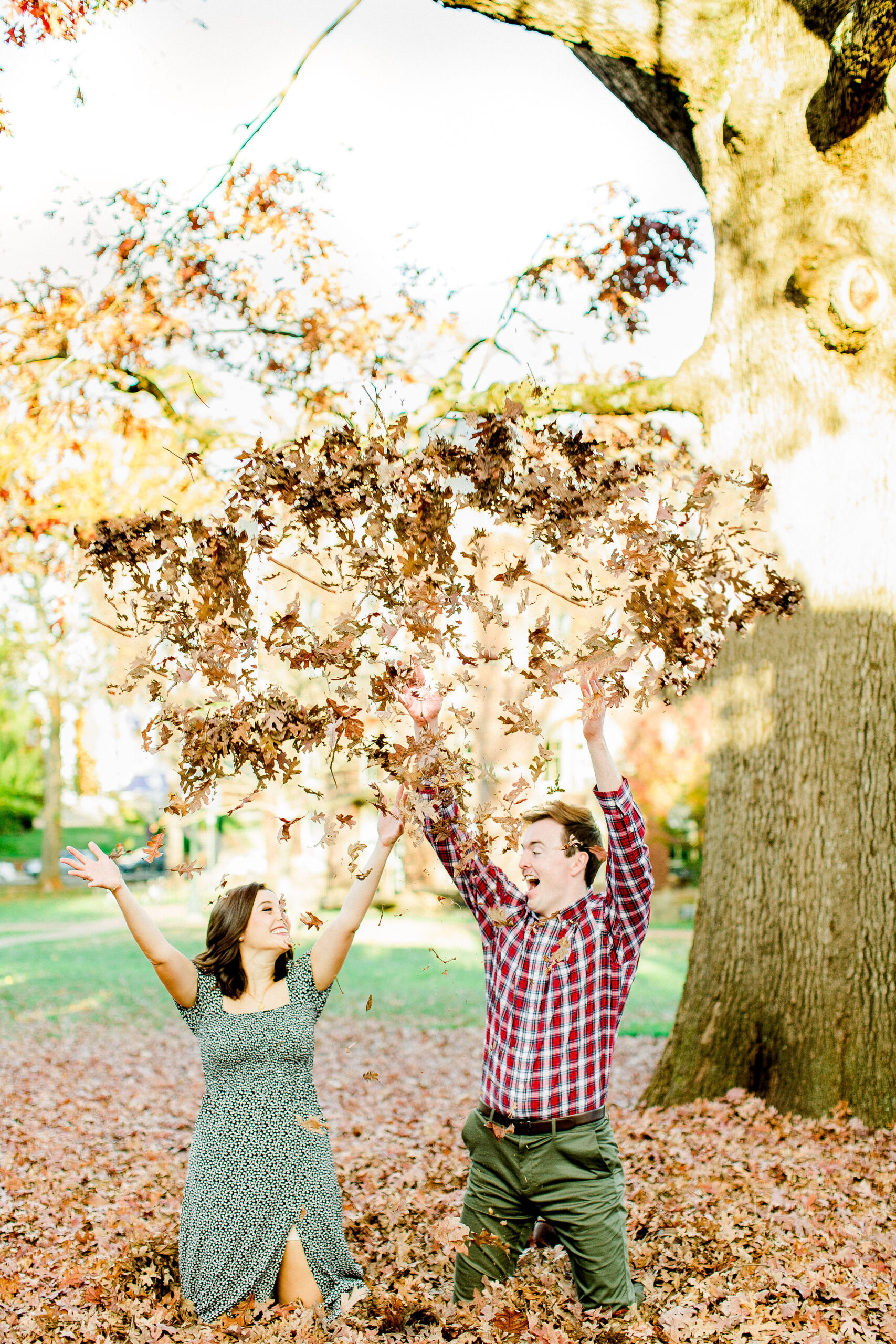 Fall Fun Engagement Session in Charlottesville