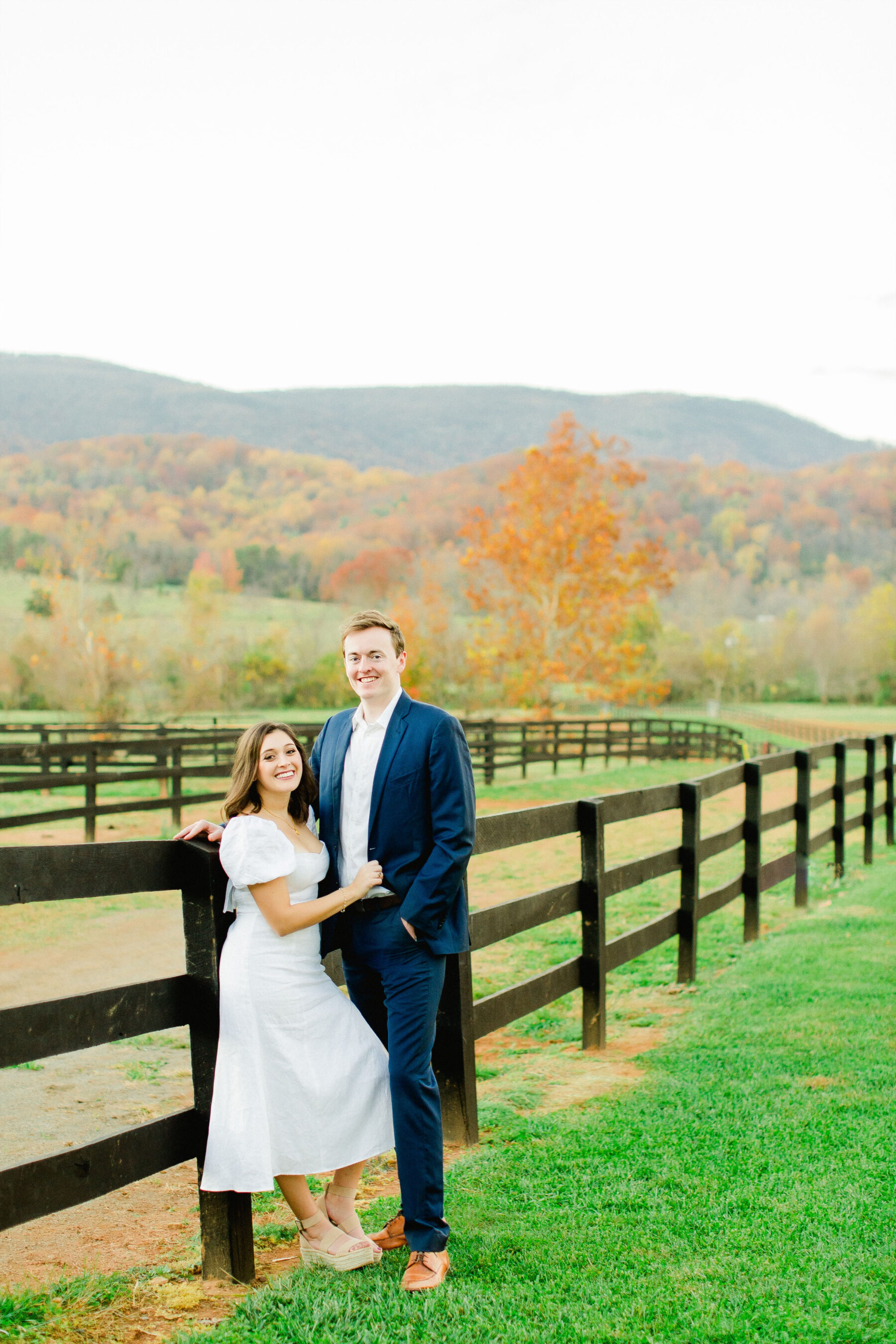 Fall Fun Engagement Session in Charlottesville