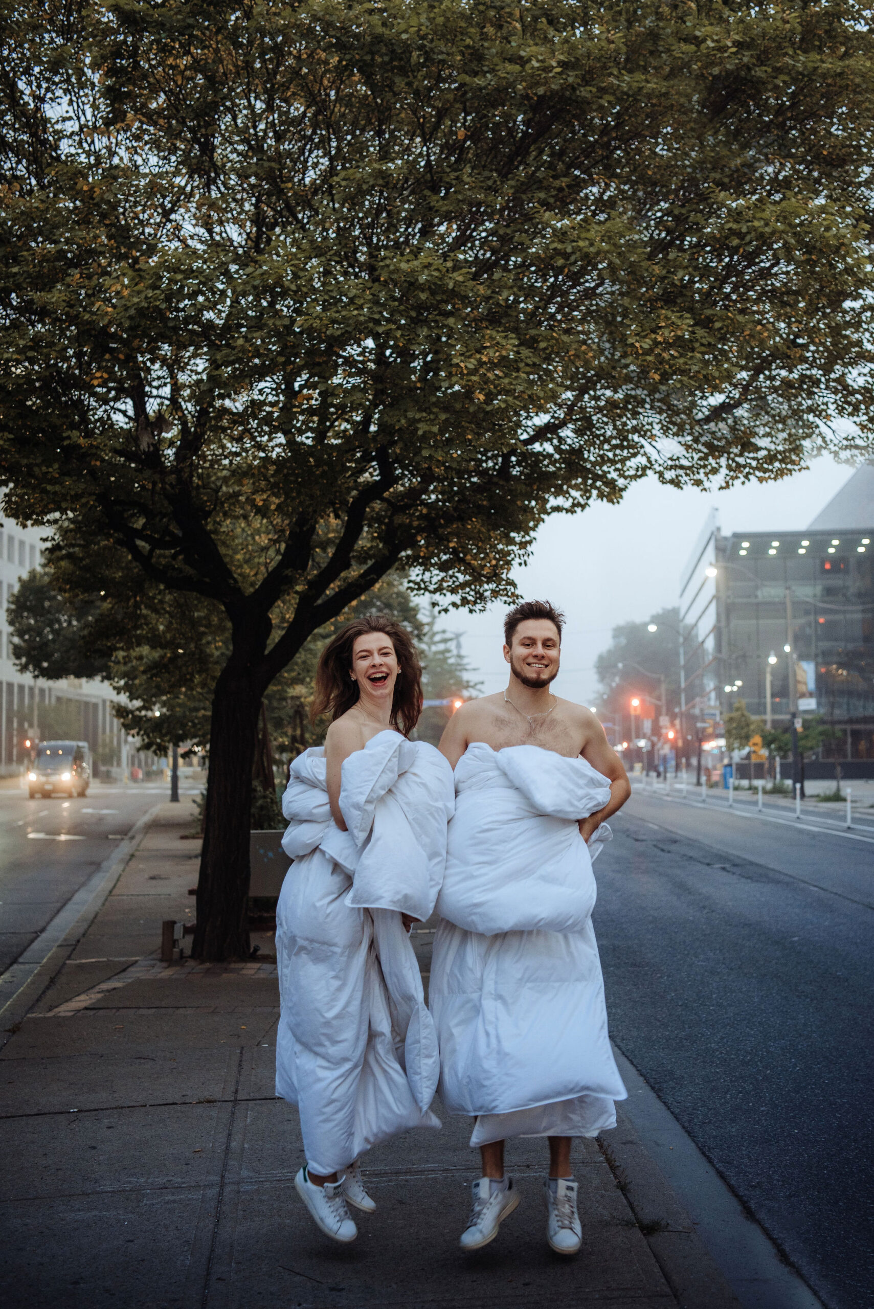 Wrapped In Blankets: Engagement Photoshoot | Popped Blog
