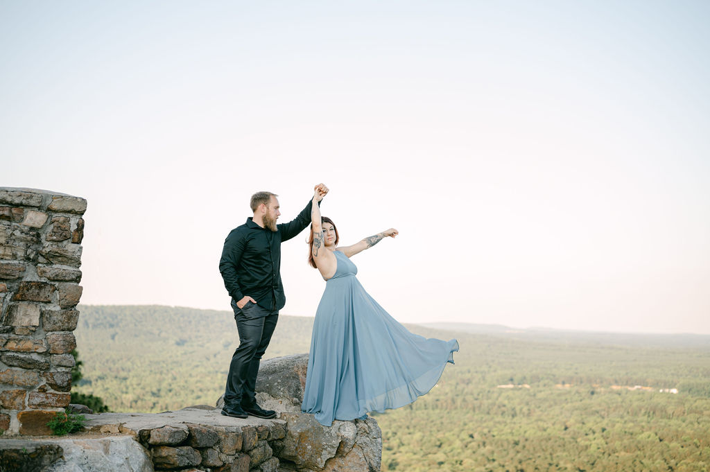 Dreamy Mountain Engagement