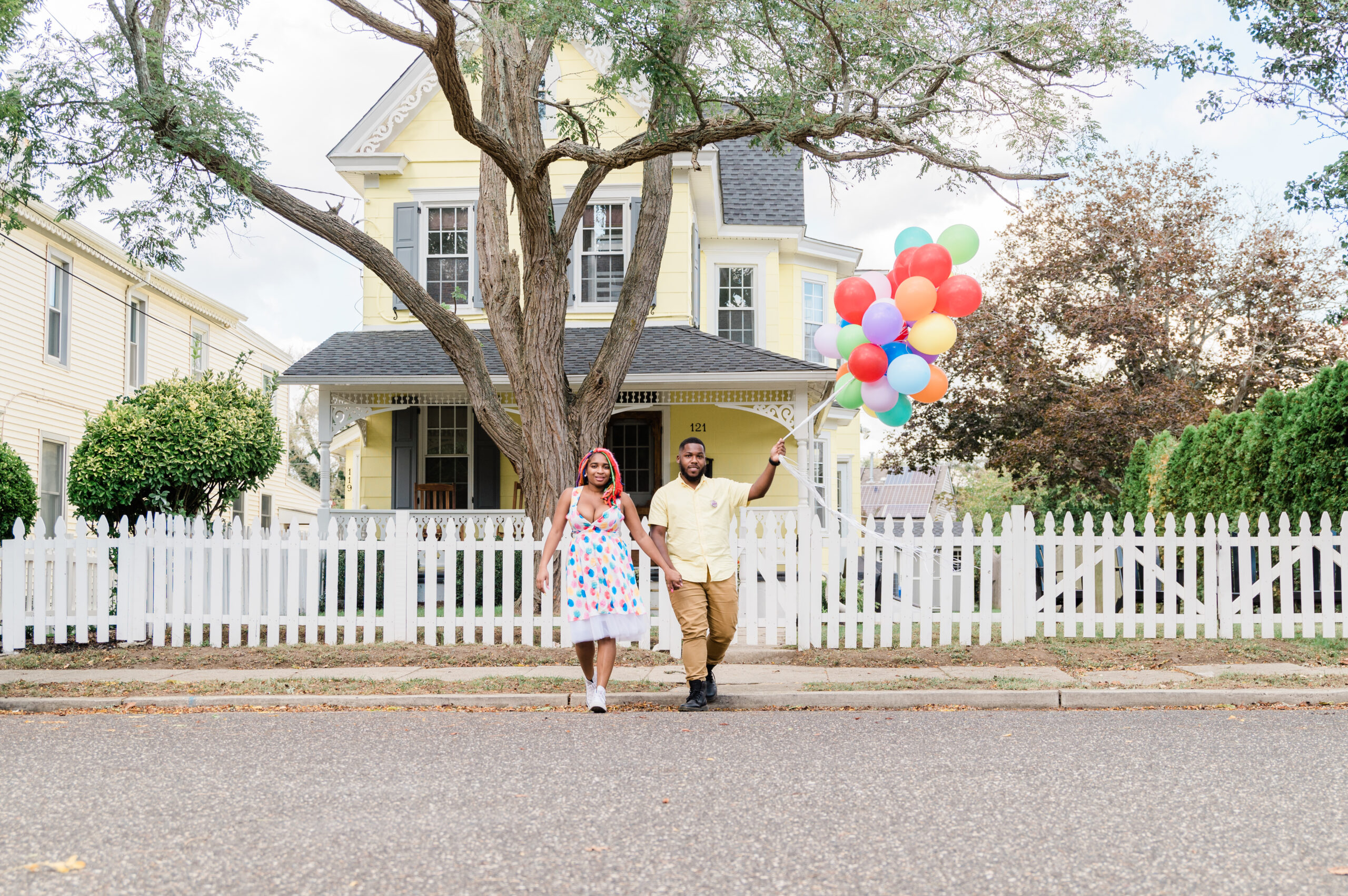 Whimsical Up Themed Engagement Session
